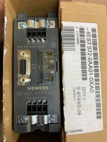 Siemens SIMATIC DP RS485 Repeater 6ES7972-0AA01-0XA0 — primary product image