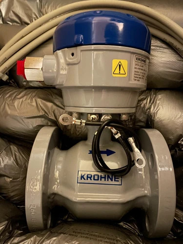 KROHNE OPTIFLUX 4000 Electromagnetic Flowmeter DN6mm (1/4 inch) Wafer Style