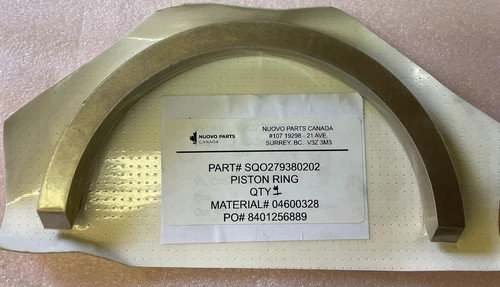 Nuovo Pignone SQO279380202 Brass Piston Ring