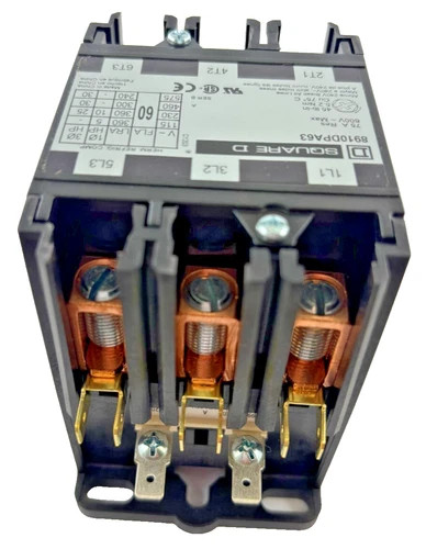 Square D 8910DPA63V02 Definite Purpose Contactor 3 Pole 600V — product image 5 of 7