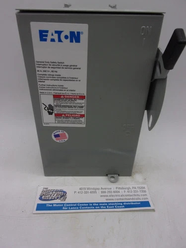 Eaton DG221URB General Duty Safety Switch 30A 240V 2P NEMA 3R — product image 3 of 8