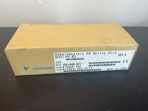 Yaskawa PG-B3 Complementary PG Option Card — primary product image