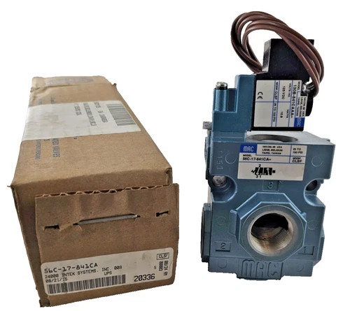 MAC Valves 56C-17-841CA Solenoid Valve with 130B-841CAAA Solenoid, 125VDC — product image 7 of 7