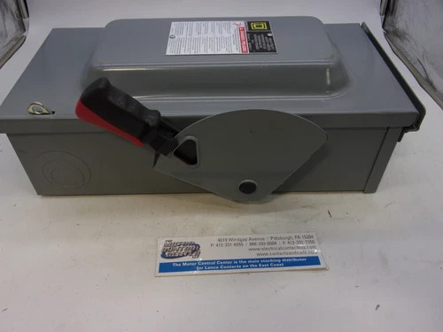 Square D H362RB Heavy Duty Safety Switch, 60A, 600V, 3-Pole, Fusible, NEMA 3R — product image 6 of 8