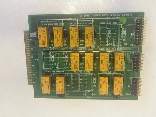 Quad-Tech QTI 840119 Scanner Splicer Relay Board — primary product image