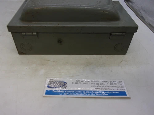 Square D H361 Fusible Heavy Duty Safety Switch, 30A, 600V, 3-Pole, NEMA 1 — product image 8 of 8