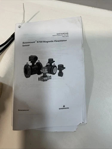 Rosemount 8705 Flanged Magnetic Flow Meter 8705THA030S1W3N5G6 — product image 9 of 9