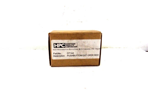 Homewood Products Corporation OT1A2 Red Extended Pushbutton Operator — product image 2 of 4
