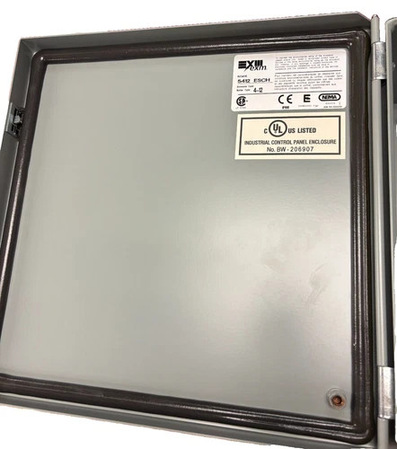 EXM 5412 ESCH121206 Single Door JIC Enclosure 12x12x6 — product image 2 of 5