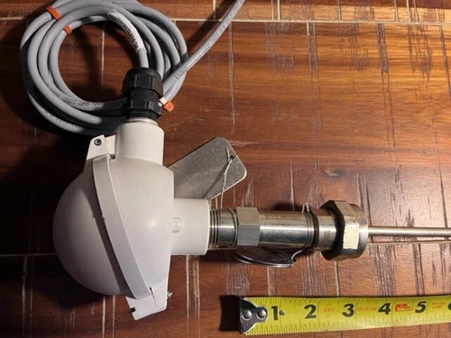 Rosemount 0078C25C30N070X80 Platinum RTD Temperature Sensor with Connection Head 78-4005-011 — product image 3 of 5