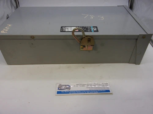 Siemens I-T-E FR353 Heavy Duty Safety Switch 100A 600V 3P Non-Fusible NEMA 3R — product image 6 of 8