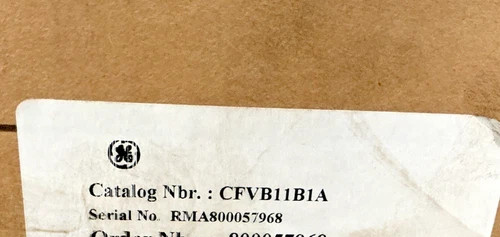 General Electric 12CFVB11B1A Voltage Balance Relay Type CFVB — product image 6 of 7