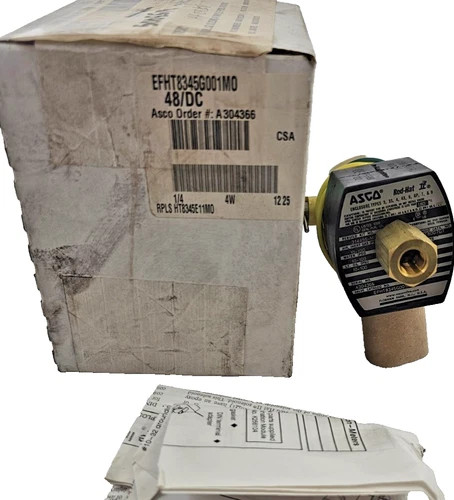 Asco Red-Hat II Explosionproof Solenoid Valve EFHT8345G001MO 1/4" NPT 4-Way — product image 7 of 7