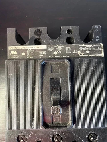 ITE EF3L050 50A 3-Pole Molded Case Circuit Breaker — product image 2 of 4