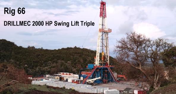Drillmec 2000 HP Land Rig 66
