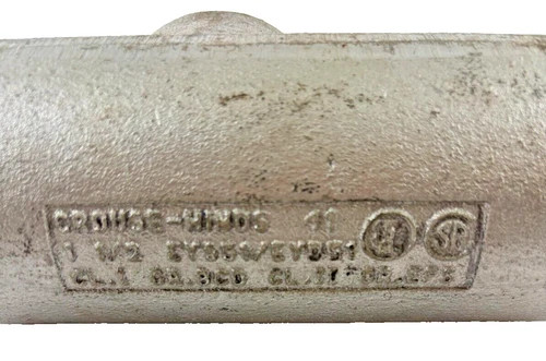 Crouse-Hinds EYS51 1-1/2 Inch Conduit Sealing Fitting