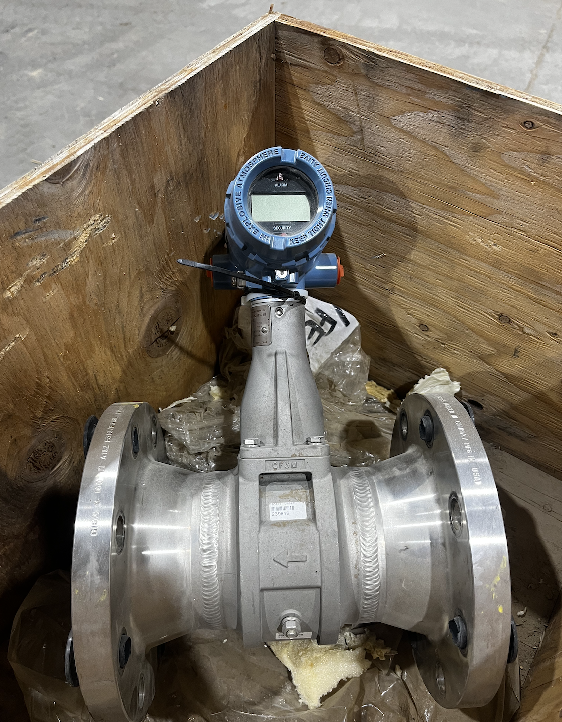 Rosemount 8800D Vortex Flowmeter 4-Inch 150 ANSI