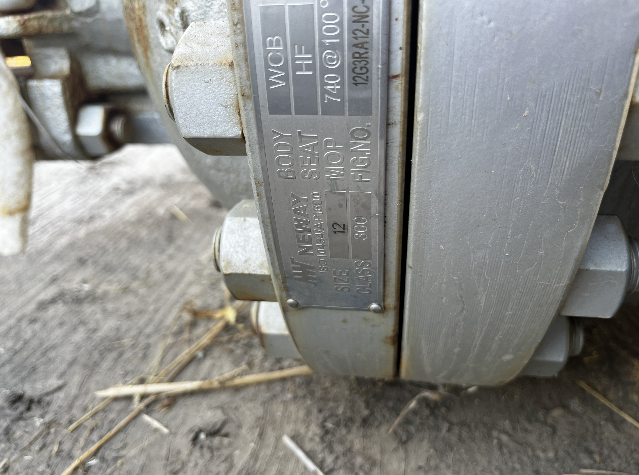 Neway Figure 501 12" Class 300 Cast Steel Gate Valve — product image 5 of 6