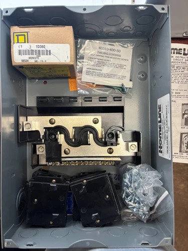 Square D Homeline Load Center HOM612L100S, 100A, 6 Spaces, 12 Circuits — product image 4 of 7