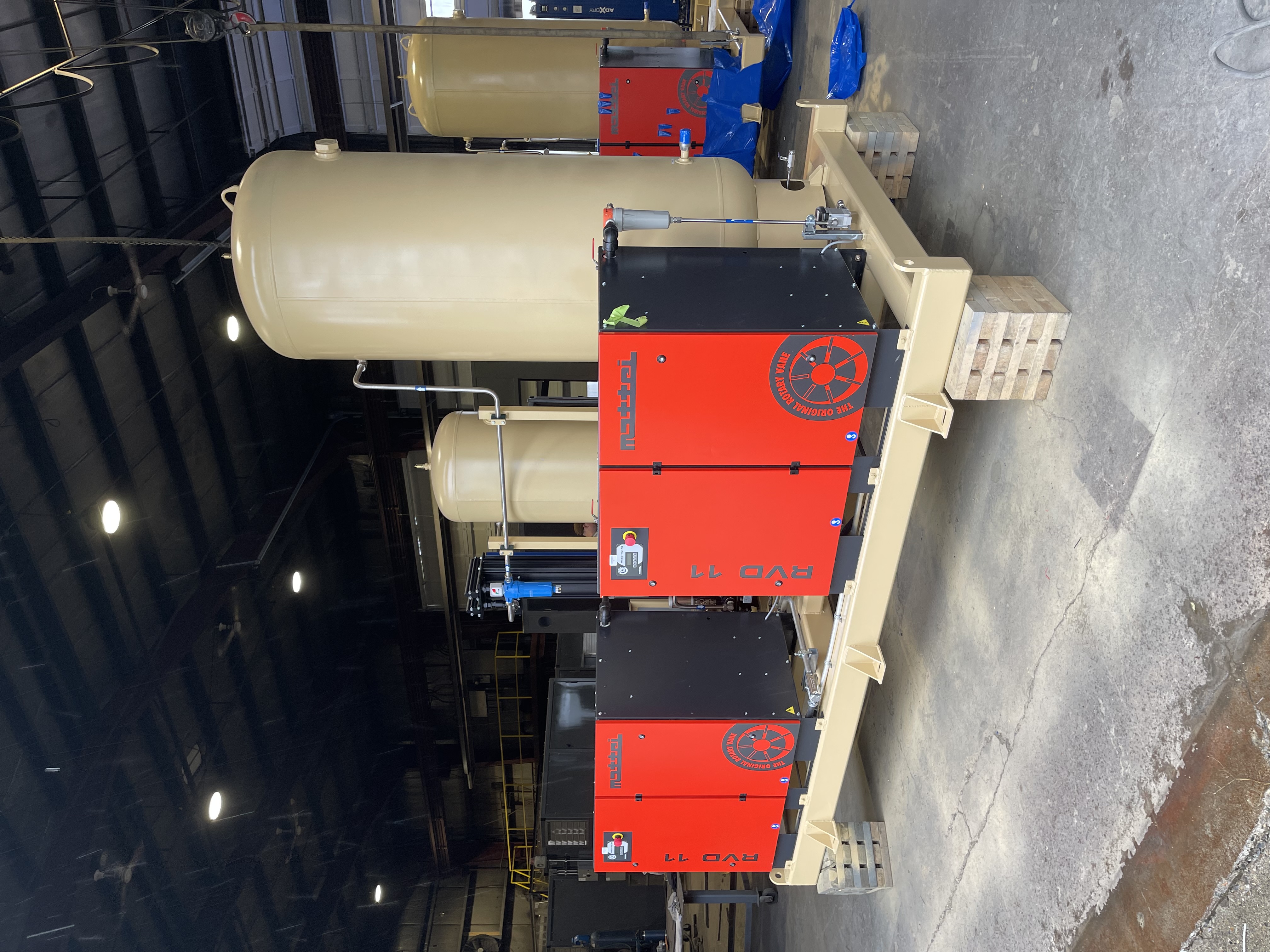 Vector 3100 Duplex Air Compressor Package with Mattei RVD11H Compressors — product image 4 of 6
