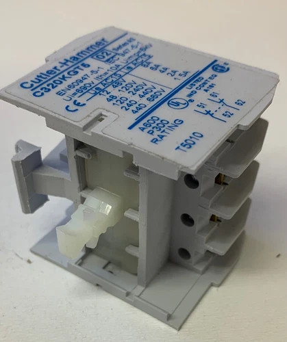 Eaton Cutler-Hammer C320KGT5 Freedom Series Top Mounted Auxiliary Contact, 2NC — primary product image