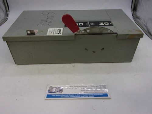 General Electric TG3223 Fusible Safety Switch, 100A, 240V, NEMA 1 — product image 6 of 8
