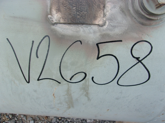 Manchester Tank Horizontal Air Receiver Tank, 30" x 54", 200 PSI — product image 8 of 8