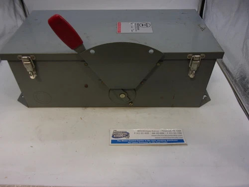 Westinghouse RGUN323 General Duty Safety Switch 100A 240V 3P Non-Fusible NEMA 3R — product image 8 of 9