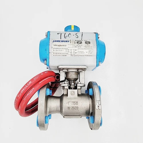 Jamesbury 1" Class 150 Ball Valve 7150313600XTZ2 with VPVL100 DA B C Pneumatic Actuator