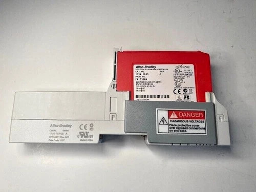 Allen Bradley 1734-IB8S Point I/O Safety Sinking Input Module with 1734-TOP3S Base