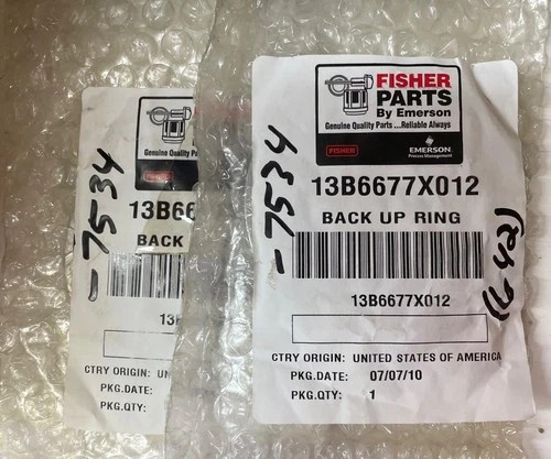 Fisher 13B6677X012 Backup Ring (Lot of 2) — primary product image