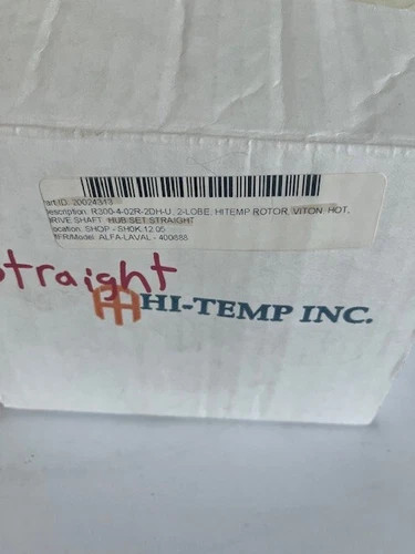 Alfa Laval R300-4-02R-2DH-U Hi-Temp 2-Lobe Rotor — product image 2 of 5