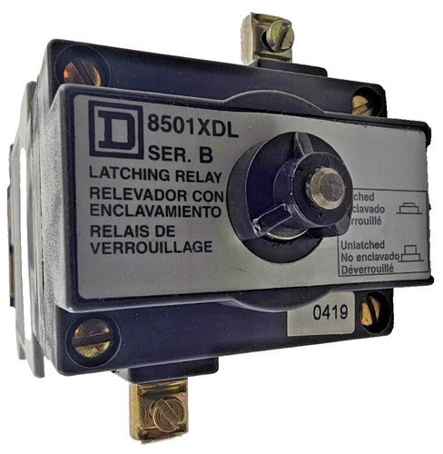 Square D 8501XDO80XDLV53 Series B DC Latching Control Relay — product image 3 of 7