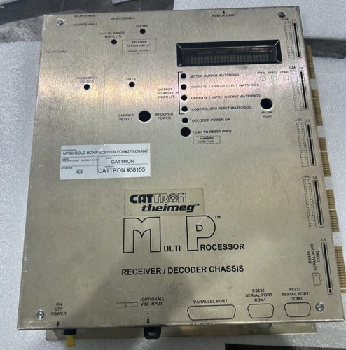 Cattron-Theimeg MP96DCC Multi Processor Receiver/Decoder Chassis