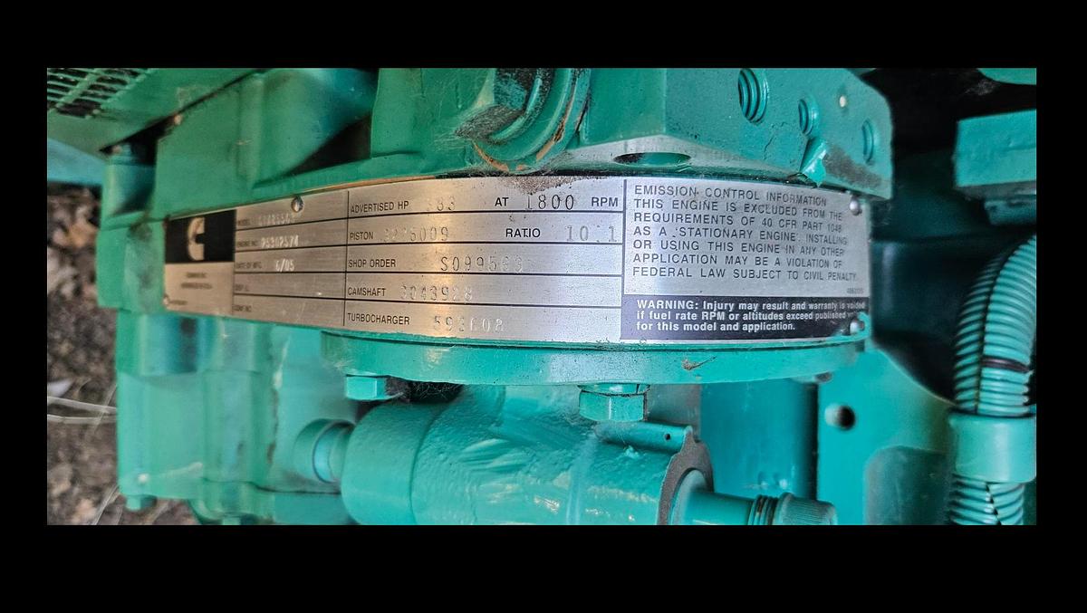 Cummins KTA50G 1000kW 4160V Diesel Generator Set — product image 6 of 10