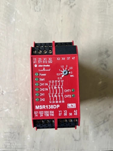 Allen-Bradley Guardmaster Safety Relay 440R-M23143 MSR138DP — primary product image
