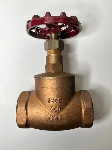 Crane 1.5 Inch Bronze Globe Valve 125S