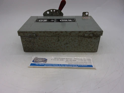 General Electric TG4321 General Duty Fusible Safety Switch — product image 7 of 8