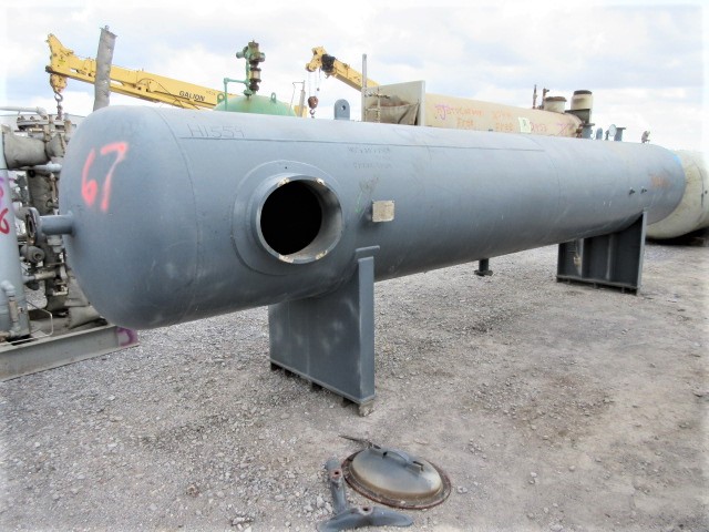 Cembell Industries Horizontal Air Receiver Tank 40" x 20' 275 PSI