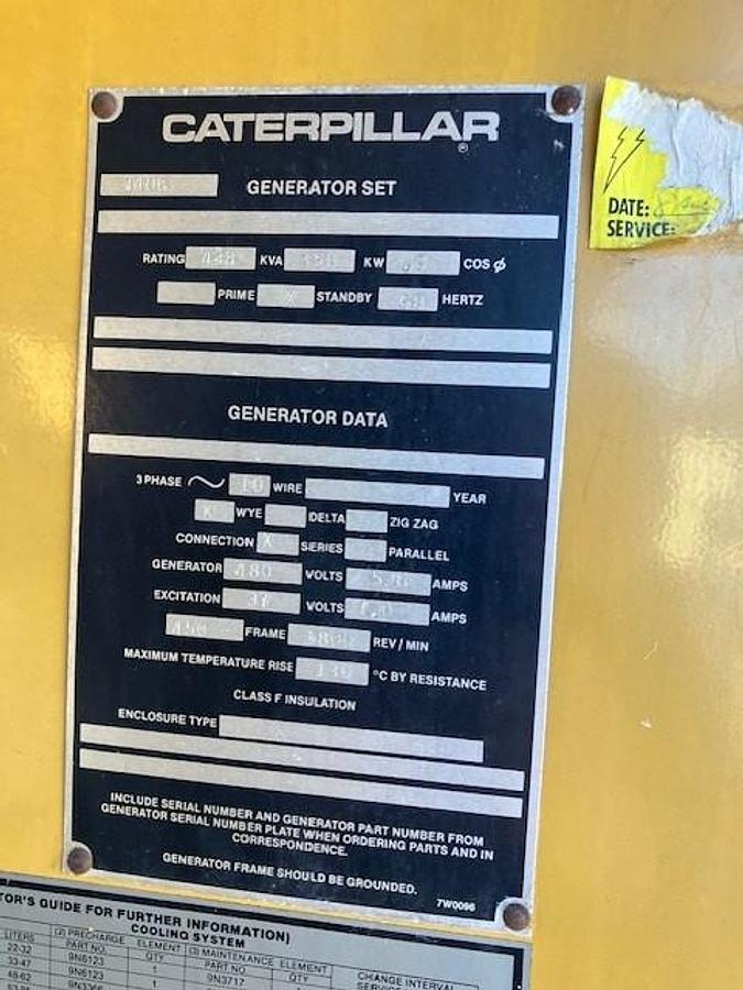 Caterpillar 3508 Diesel Generator Set 750 kW — product image 5 of 6