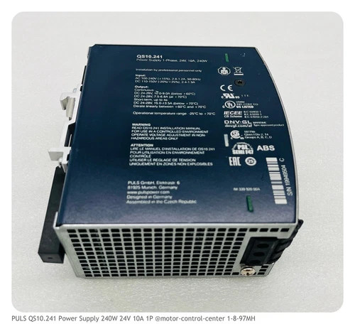 PULS QS10.241 240W 24V 10A DIN Rail Power Supply — product image 2 of 6
