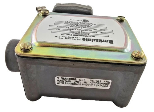 Barksdale HI-P Pressure Switch PIH-KH340SS-T — product image 5 of 8