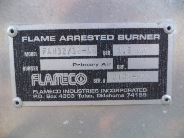United Process Systems 1.5 MM BTU Line Heater LH4432 — product image 12 of 13