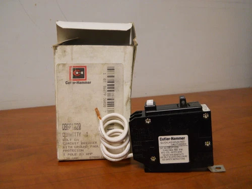 Cutler-Hammer QBGFEP1020 1-Pole 20A Ground Fault Circuit Breaker — primary product image