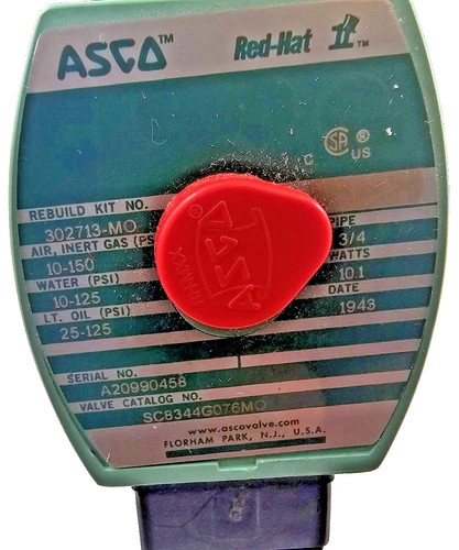 ASCO Red Hat II SC8344G076MO 4-Way Solenoid Valve, 3/4" NPT, 10-150 PSI — primary product image
