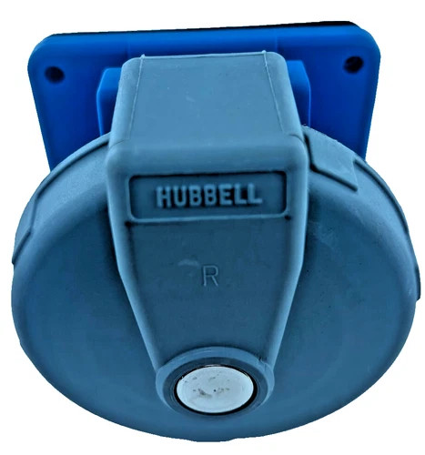 Hubbell 430R9W Watertight Pin and Sleeve Receptacle — product image 4 of 6