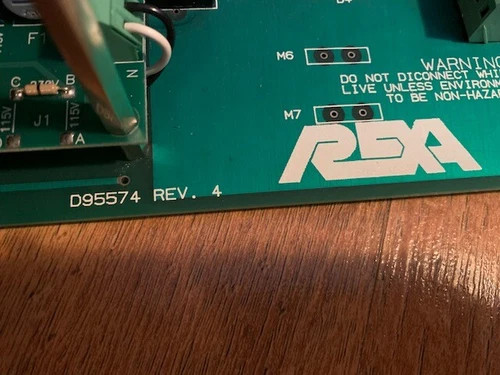 REXA S96913 Motherboard Circuit Board with Power Supply Servo D95574 Rev 4 — product image 4 of 5