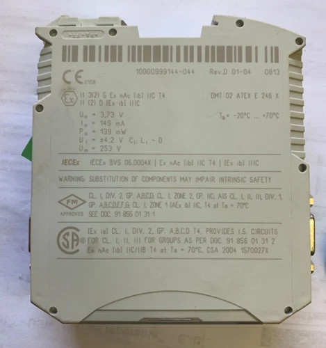 R. STAHL 9185/11-35-10S Fieldbus Isolating Repeater