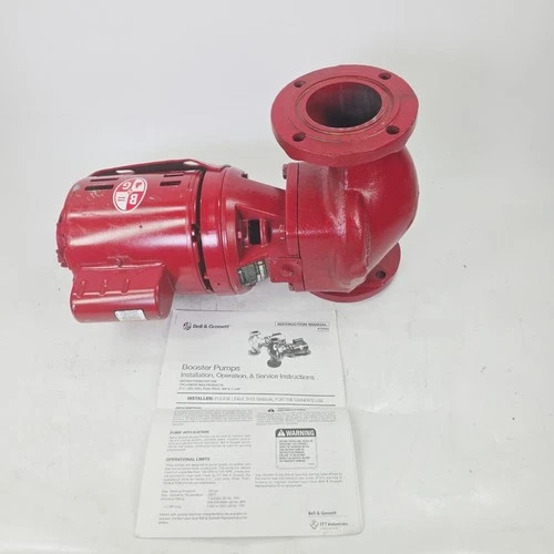 Bell & Gossett 2-1/2 Booster Pump with 1/4 HP Motor M10532-J80