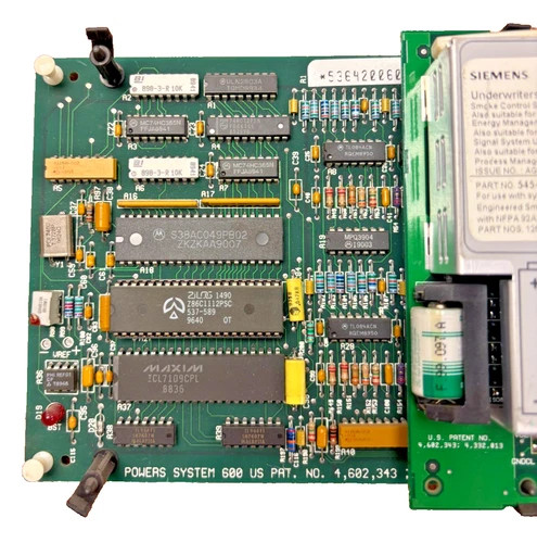 Siemens 545-432 SCU Controller Board — product image 2 of 4